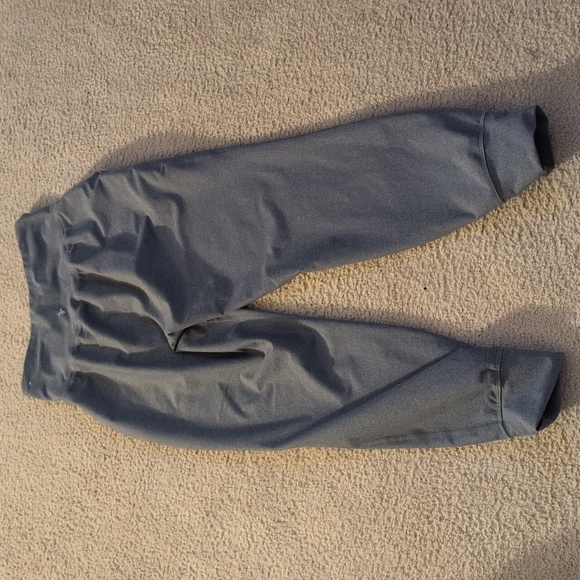 Old Navy Active Powersoft High Rise Leggings Go Dry Gray Joggers Size Medium - Picture 5 of 7